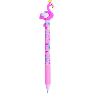 Flamingo Başlıklı Yandan Basmalı Versatil Kalem 0.7 mm