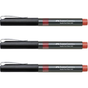 İğne Uçlu Roller Kalem 0.5 mm Kırmızı 3'lü