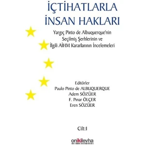 İçtihatlarla İnsan Hakları (3 Cilt Takım) - Paulo Pinto De Albuquerque