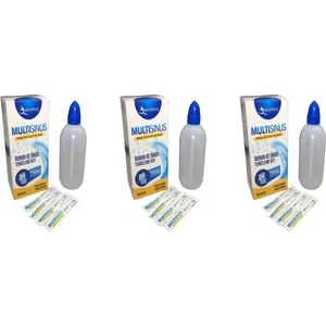 3 Kutu Burun Temizleme Kiti 20x240 Ml 20 Adet Solüsyonlu