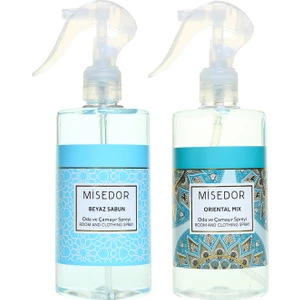 2 li Set Beyaz Sabun ve Oriental Mix Oda Kokusu 330 ml