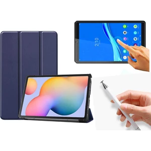 Nezih Case Lenovo M10 Fhd Plus TB-X606F 10.3 Uyumlu Smart Kılıf + Ekran Koruyucu + Disk Uçlu Dokunmatik Kalem