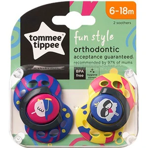 Tommee Tippee Fun Style Ortodontik Emzik 2'li 6-18 Ay