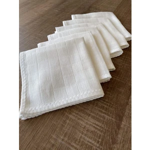Sevgin Home Müslin Bez Bebek Ağız Silme Bezi 6'lı Set