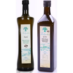 Erken Hasat Soğuk Sıkım Zeytinyağı 1lt Naturel Sızma Soğuk Sıkım Zeytinyağı 1lt