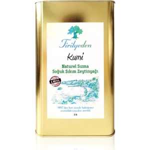 Kumi Soğuk Sıkım Naturel Sızma Zeytinyağı 3 lt