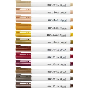 Sonbahar Renkleri Artist Brush Pens 12 Renk