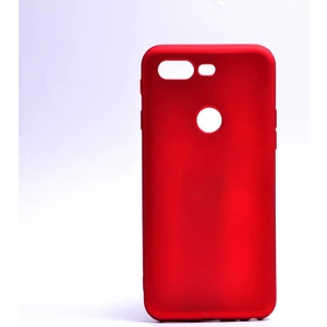 noktaks - General Mobile GM 9 Pro - Kılıf Mat Soft Premier Silikon Kapak - Kırmızı
