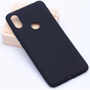 - Xiaomi Mi 8 SE - Kılıf Mat Soft Premier Silikon Kapak - Siyah - T5419