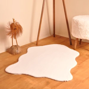 Rex Tavşanı Kısa Tüylü Post Peluş Beyaz