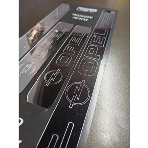 Aksefuar Lazer Opel Grandland Uyumlu Kapı Eşiği 4'lü Set Ön Arka