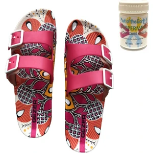 Gzr Bayan Banyo Park Havuz Ev Deniz Bahçe Terliği ve 50ML Nane Ferahlığı Topuk Çatlağı ve Nasır Giderici Krem