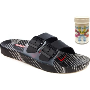 Gzr Erkek Plaj Ev Banyo Deniz Havuz Günlük Terlik 50ML Nane Ferahlığı Topuk Çatlağı ve Nasır Giderici Krem