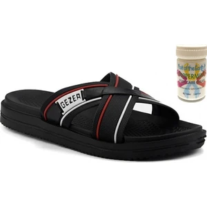 Gzr Erkek Plaj Ev Banyo Deniz Havuz Günlük Terlik 50ML Nane Ferahlığı Topuk Çatlağı ve Nasır Giderici Krem