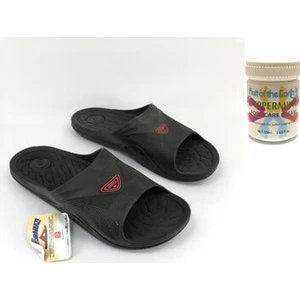 Gzr Erkek Plaj Ev Banyo Deniz Havuz Günlük Terlik 50ML Nane Ferahlığı Topuk Çatlağı ve Nasır Giderici Krem