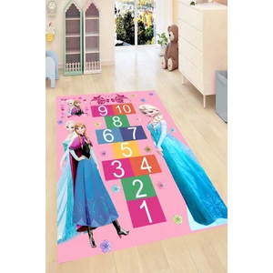 İnka Halı Yıkanabilir Kaymaz Dot Taban Dijital Baskı Çocuk Halısı MRC1545