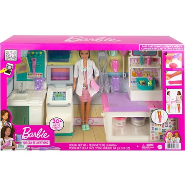 mattel barbie nin buyuk klinik oyun seti gtn61 fiyati
