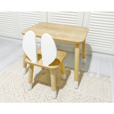 The Mimar Bunny Cocuk Masa 1 Sandalye Fiyati Taksit Secenekleri