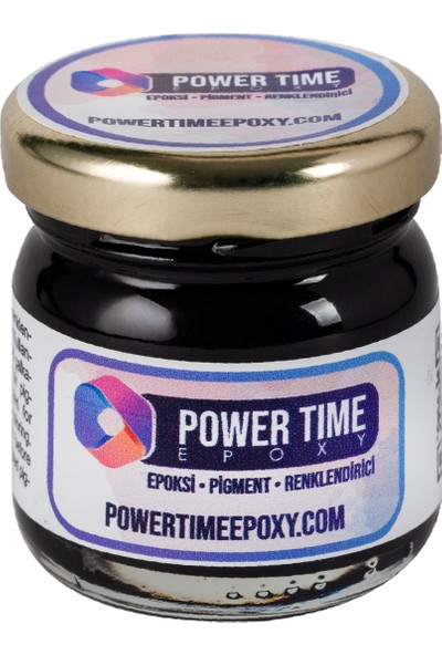 Power Time Epoxy Opak & Transparan Sıvı Pigment Boya Epoksi Için 30 gr