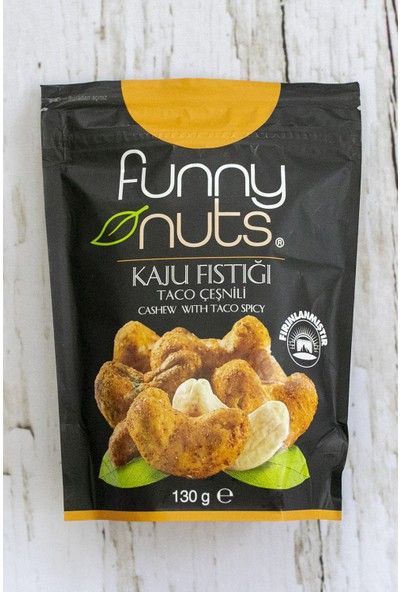 Funny Nuts Muhteşem 2'li - Barbekü Çeşnili Badem Içi, Taco Çeşnili Kaju Fıstığı