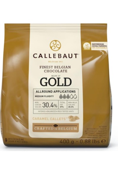 Callebaut Gold Karamel 400 gr