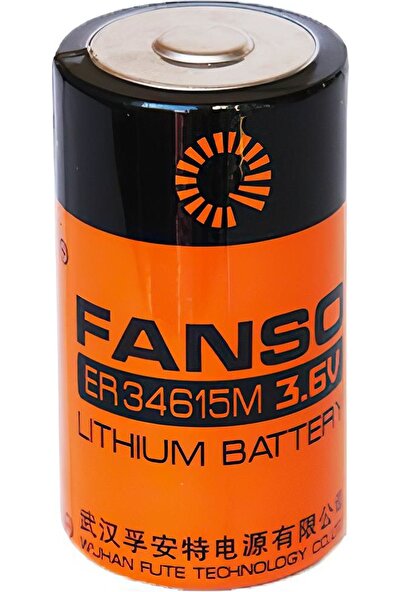 Fanso ER34615M 3.6V Lityum Büyük Boy Pil