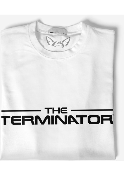 Terminatör Dijital Baskılı Beyaz Tshirt fiyatları