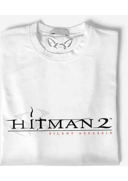 Hitman Tasarımlı Baskılı Beyaz Tshirt fiyatları