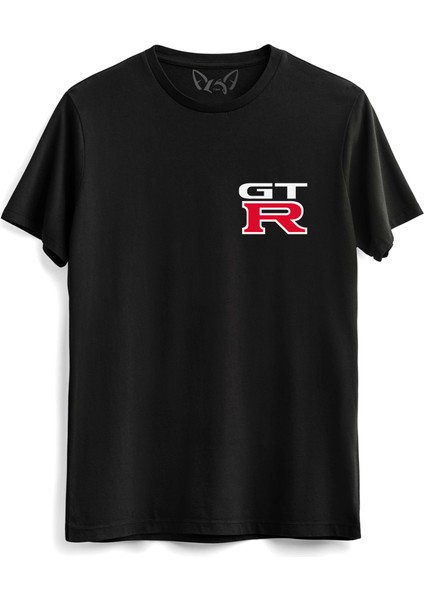 Gtr Resim Baskılı Siyah Tshirt