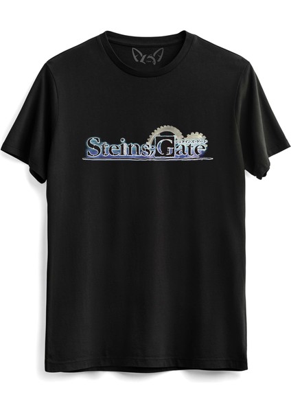 Steins;gate Siyah Tshirt