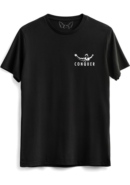 Arnold Schwarzenegger Resimli Dijital Baskılı Siyah Tshirt