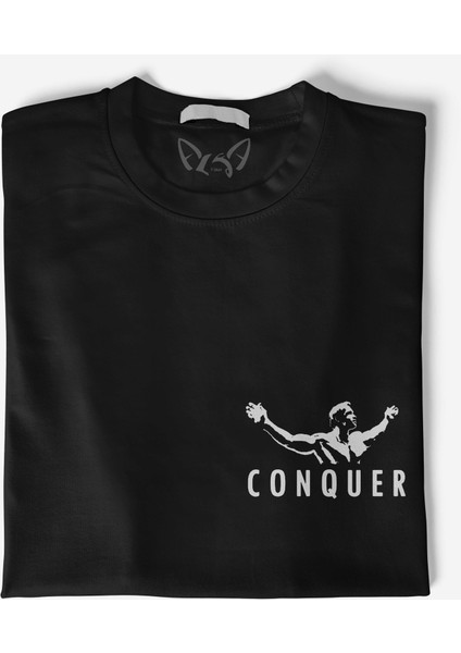 Arnold Schwarzenegger Resimli Dijital Baskılı Siyah Tshirt fiyatları