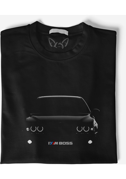 Bmw Dijital Baskılı Siyah Tshirt