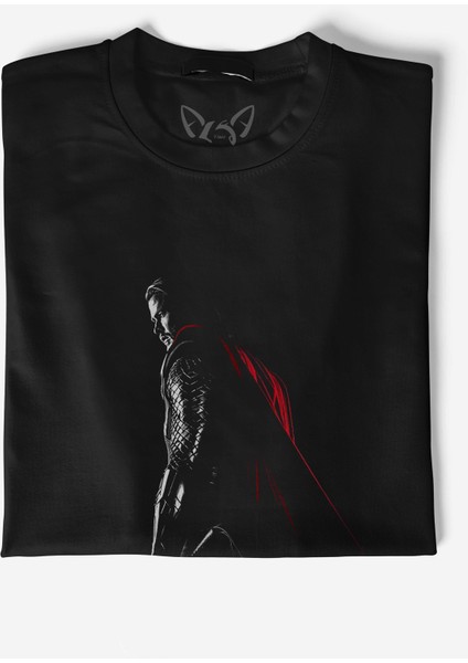 Thor Mjolnir Tasarımlı Hammer Siyah Tshirt fiyatları
