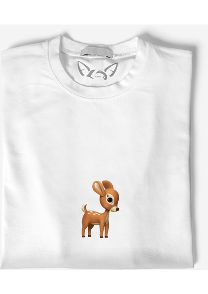 Animal Ceylan Dijital Baskılı Çocuk Beyaz Tshirt fiyatları