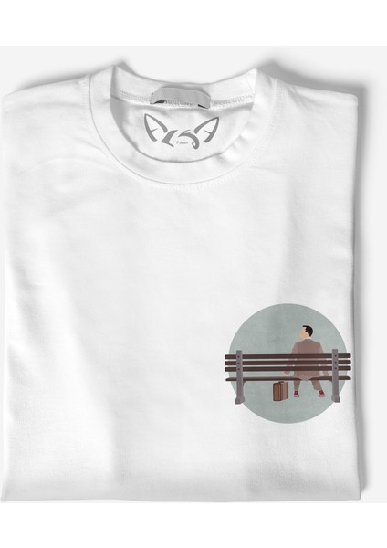 Forrest Gump Baskılı Çocuk Beyaz Tshirt fiyatları