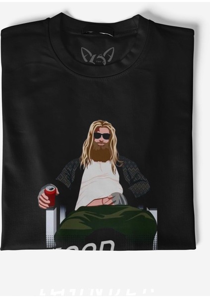 Thor Mjolnir Dijital Resimli Baskılı Hammer Çocuk Siyah Tshirt fiyatları