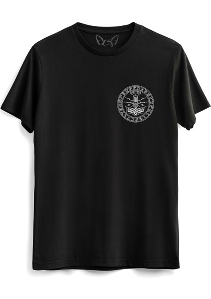 Thor Mjolnir Resim Baskılı Hammer Çocuk Siyah Tshirt