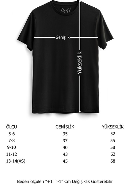 Terminatör Dijital Baskılı Çocuk Siyah Tshirt