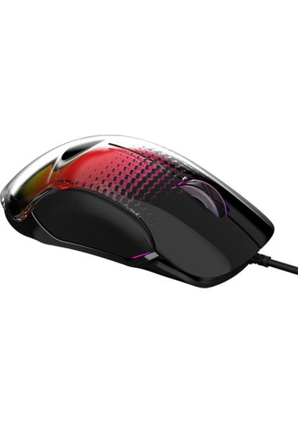 AJ358 10.000 Dpı Rgb Işıklı Kablolu Oyuncu Mouse