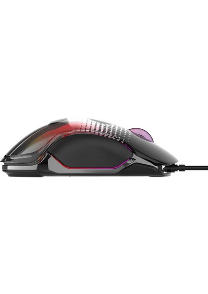 AJ358 10.000 Dpı Rgb Işıklı Kablolu Oyuncu Mouse