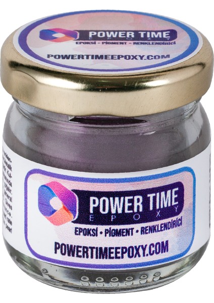Sedefli Metalik Toz Pigment Boya Epoksi Için 10 gr
