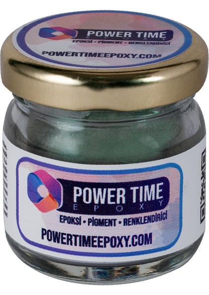 Sedefli Metalik Toz Pigment Boya Epoksi Için 10 gr