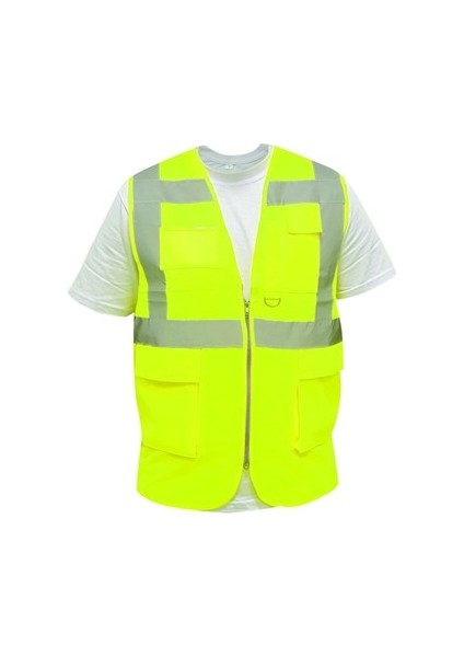 Mühendis Ikaz Yeleği Sarı