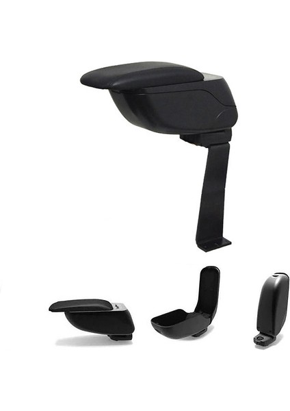 Opel Corsa D 2007-2014 Model Kol Dayama Kolçak Delme Yok Geniş Hazneli Siyah