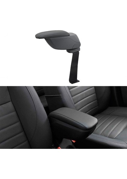 Opel Corsa D 2007 Model Kol Dayama Kolçak Delme Yok Geniş Hazneli Gri