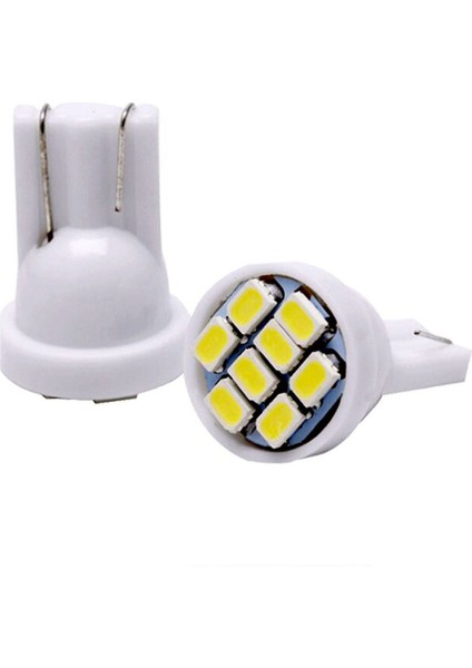 T10 1206 Smd 8 Ledli Evrensel Beyaz Park Ampülü Takım