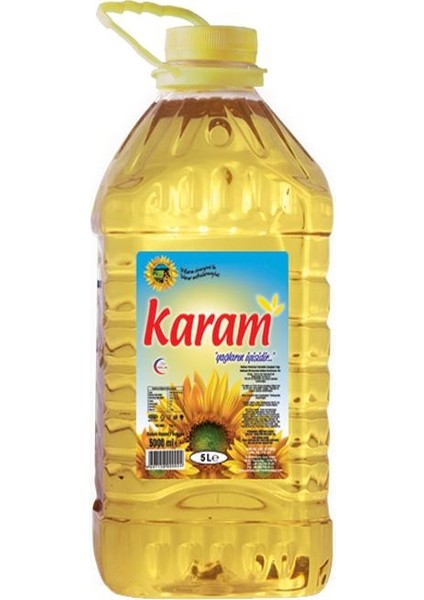 Karam Ayçiçek Yağı 4 x 5 Lt