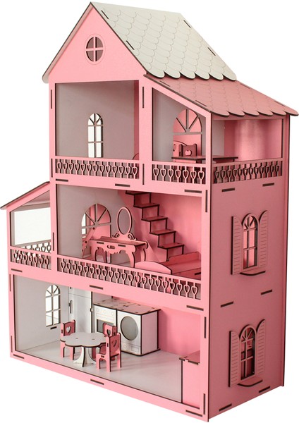 Pembe Bebek Evi 75 cm