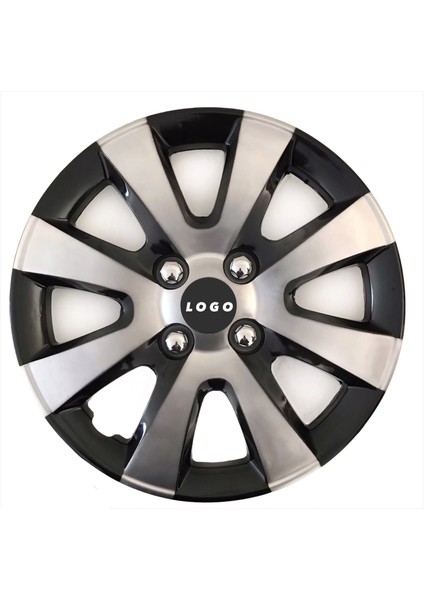 Toyota Starlet 15 Inç Jant Kapağı Takım 4 Adet+Amblem